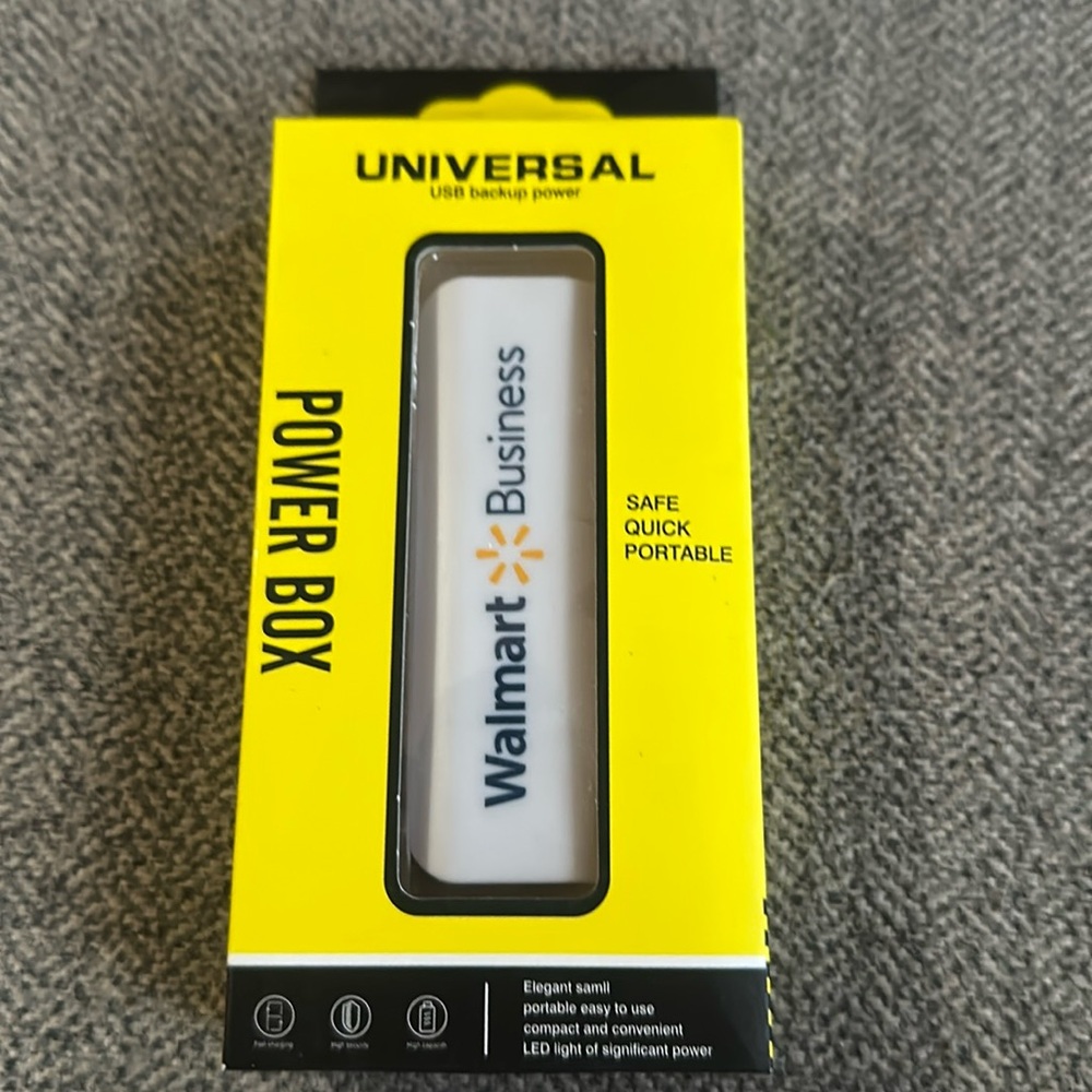 Portable charger usb new in box